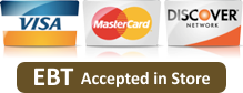 Visa MasterCard Discover